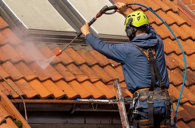 Démoussage et hydrofuge de toiture à Coltainville
